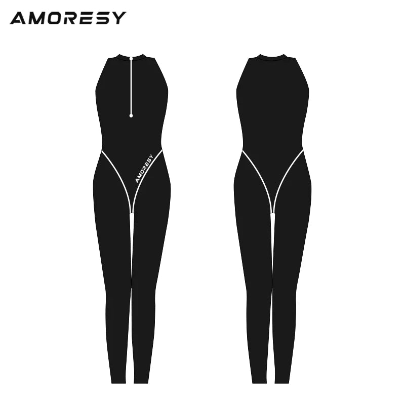AMORESY 064 Hera フロントジップキャットスーツ