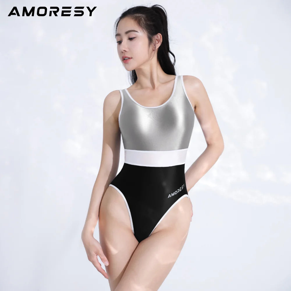 AMORESY 131 Xena ハイレグ水着レオタード