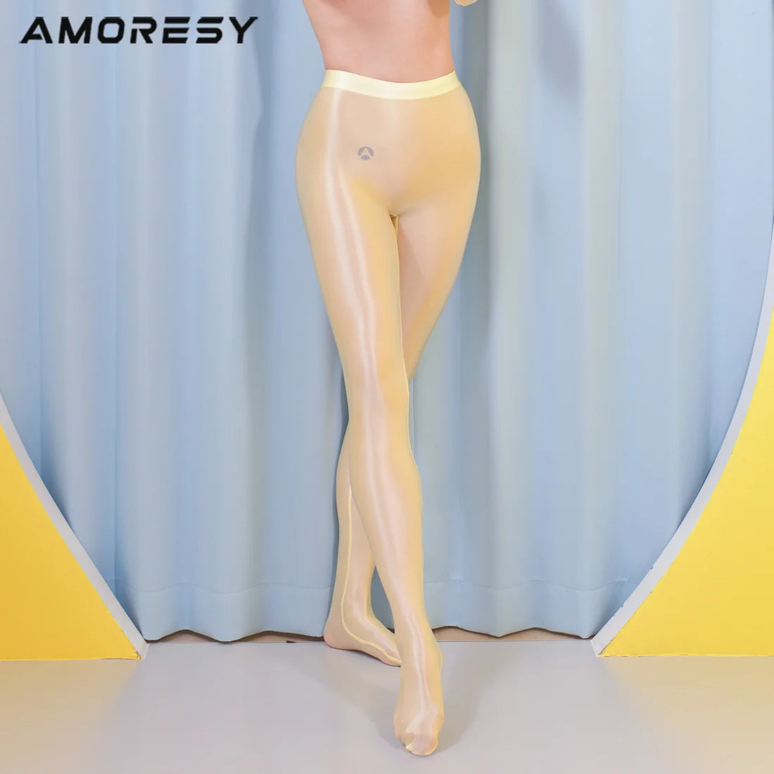 AMORESY 117 Eleganza シアー フット レギンス