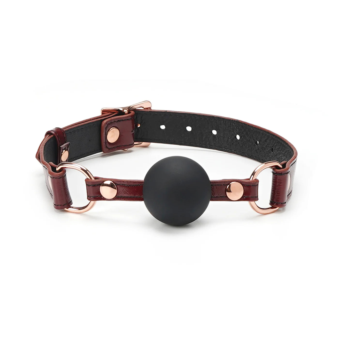 LIEBE SEELE ワインレッド 口枷 GA-80068BG