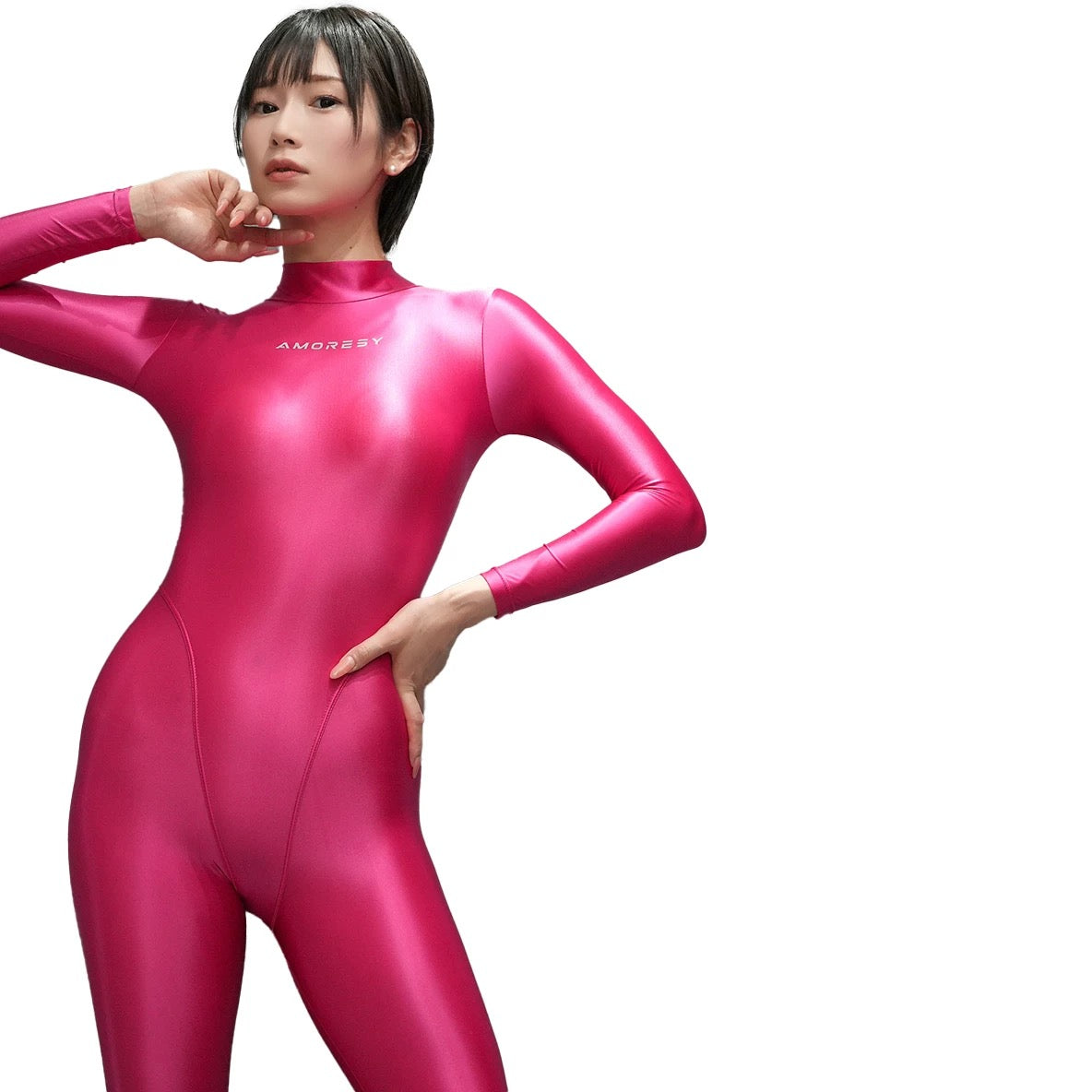 AMORESY 017 Athena キャットスーツ（Superfine Sheer）