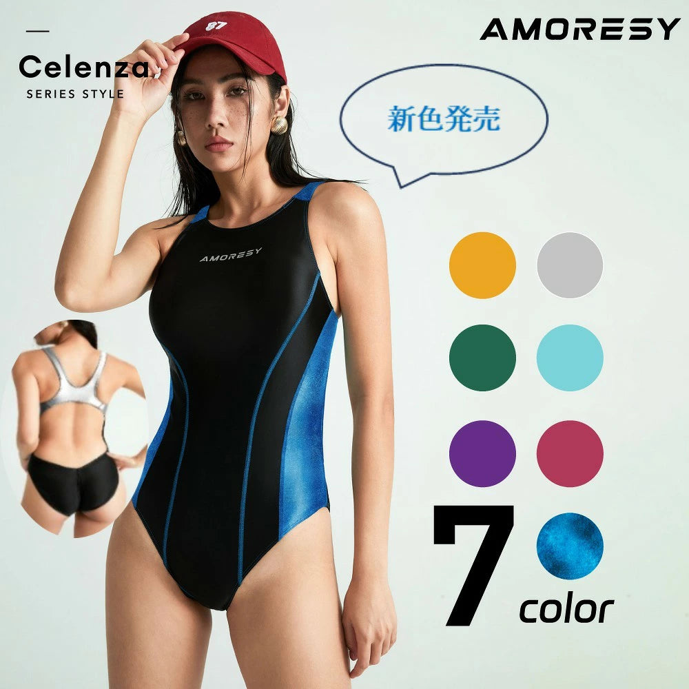 AMORESY 053 Celenza バックレス スイムスーツ