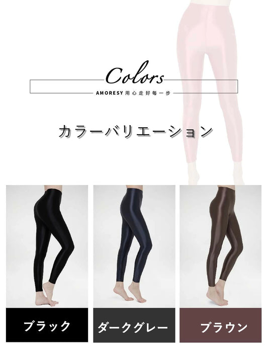 AMORESY 002 Allurea クラシック ハイウエスト レギンス JF